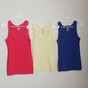 3 tops for 6.00 TANK TOPS